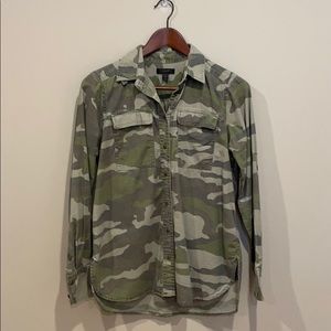 J Crew | Camo Shirt